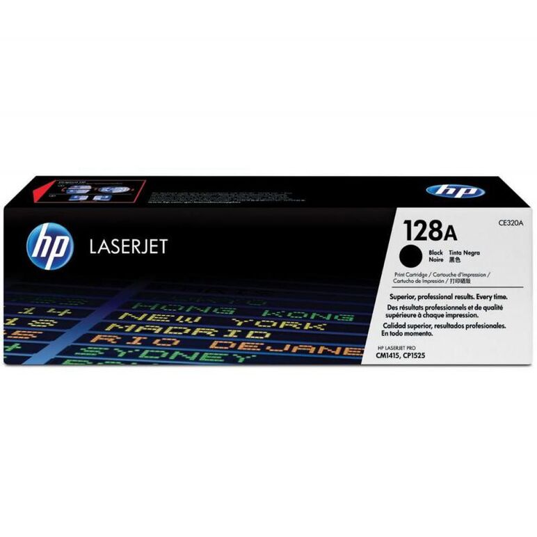HP CE320A BLACK TONER CARTRIDGE,  Tonere | electropc.ro