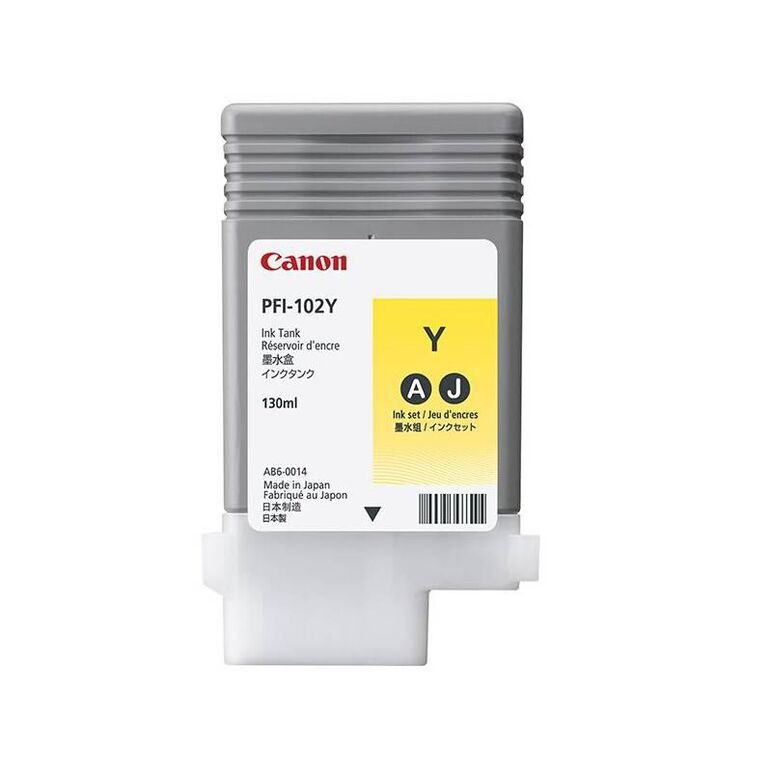 CANON PFI-102Y YELLOW INKJET CARTRIDGE,  Cartuse cerneala | electropc.ro