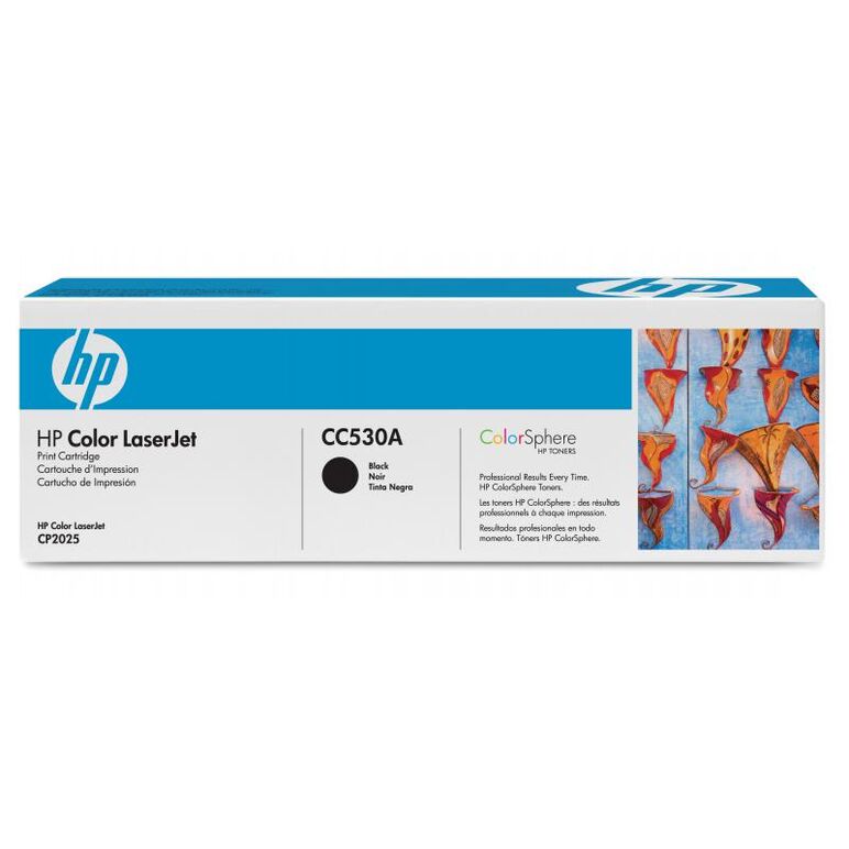 HP CC530A BLACK TONER CARTRIDGE,  Tonere | electropc.ro
