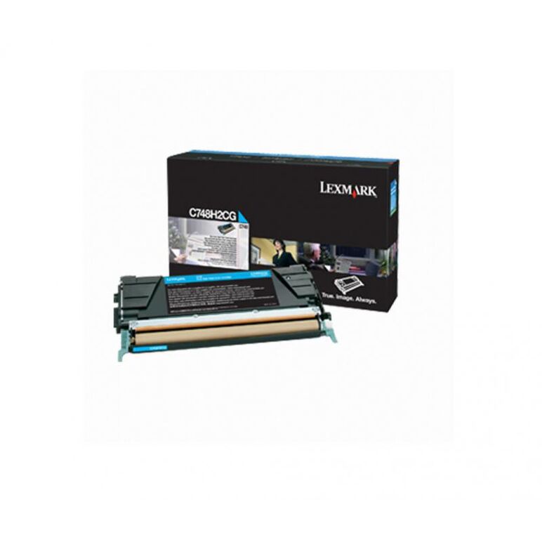 LEXMARK C748H2CG CYAN TONER,  Tonere | electropc.ro