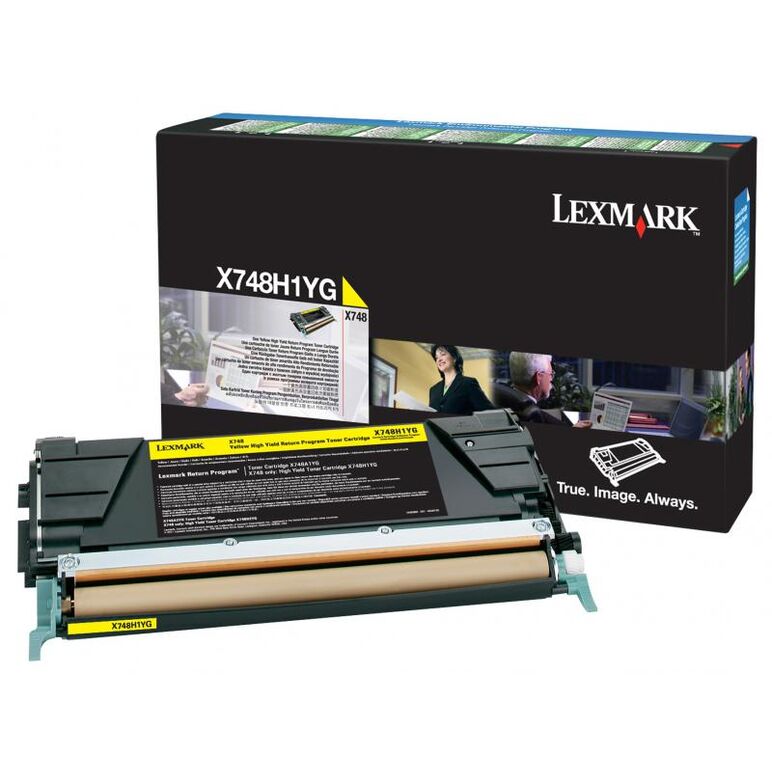 LEXMARK X748H1YG YELLOW TONER,  Tonere | electropc.ro