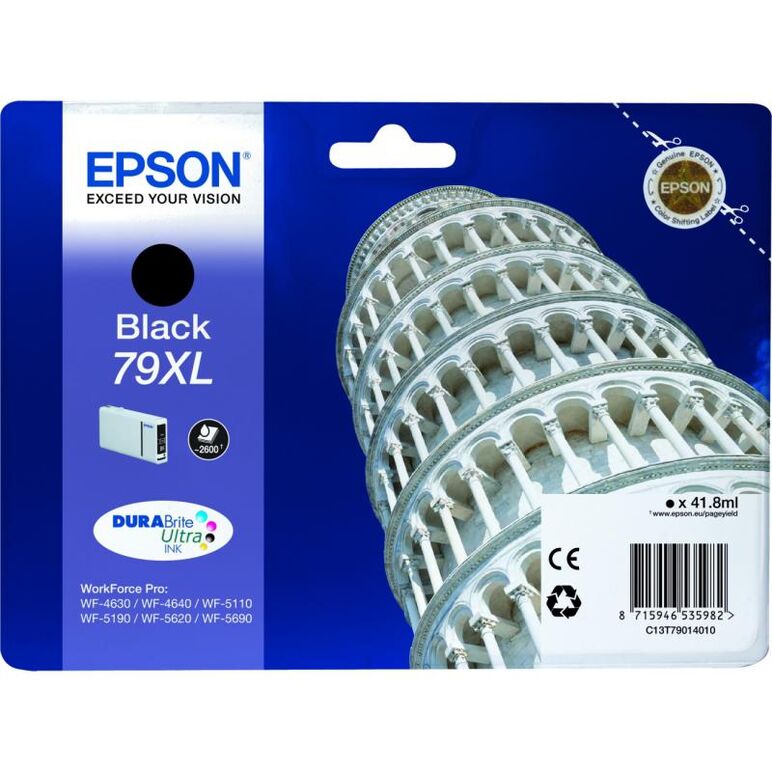 EPSON 79XL BLACK INKJET CARTRIDGE  C13T79014010