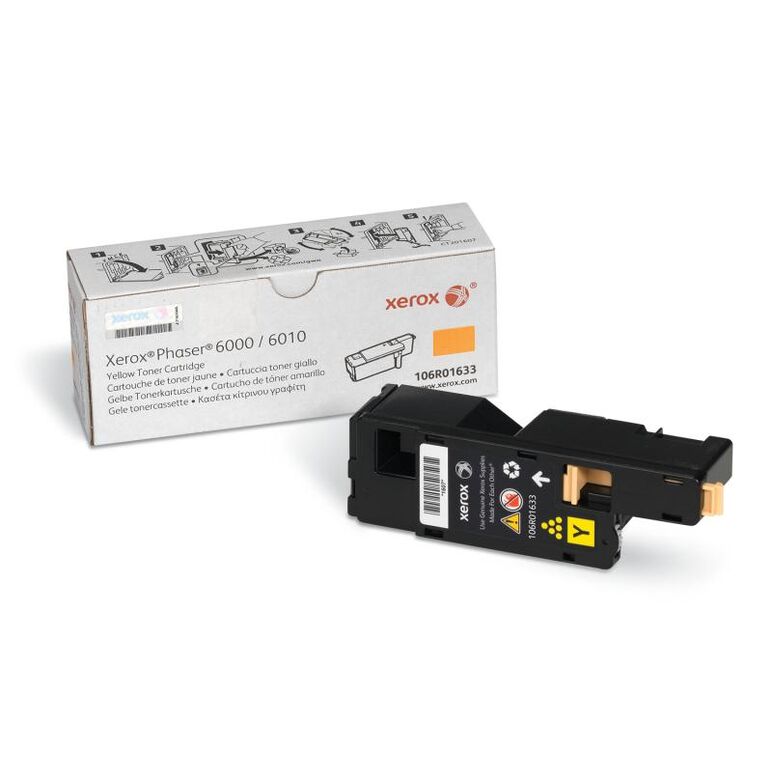 Toner Xerox 106R01633, yellow, 1 k, Phaser 6000, 6010, 6015,  Tonere | electropc.ro