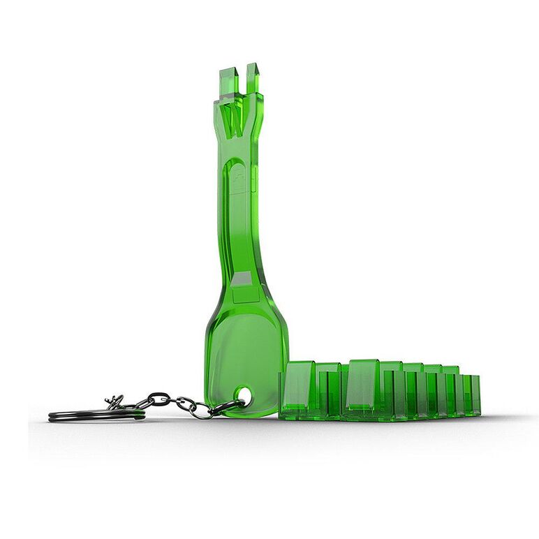 Lindy 10 x RJ-45 Port Blocker Key Green,  LINDY | electropc.ro