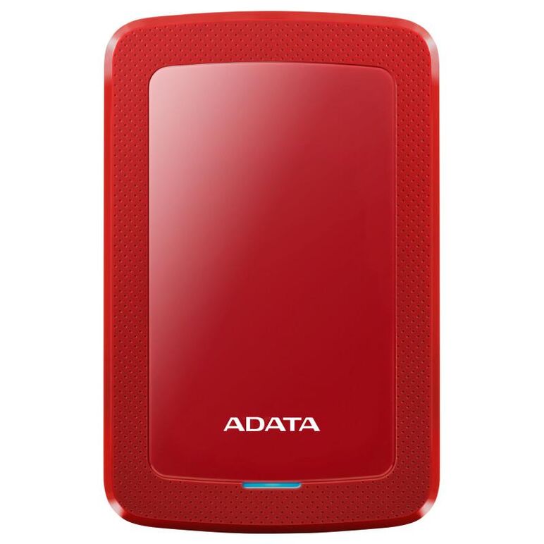 Hdd extern adata, 1tb, hv300, 2.5, usb 3.1, senzor protectie socuri, criptare date, ultraslim, rosu,  Hard Disk-uri externe | electropc.ro