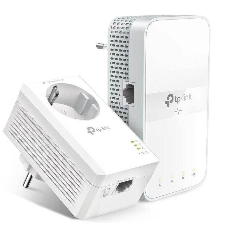Kit powerline, tp-link, tl-wpa7617 kit, av1000 gigabit powerline ac wi- fi, tl-wpa7517+ tl-pa7017, standarde și protocoale:  ieee 1901, ieee 802.3, ieee 802.3u, ieee 802.3ab, ieee 802.11b/g/n (2.4ghz), ieee 802.11a/n/ac (5ghz), acoperire: 300m prin cablur,  Adaptoare PowerLAN | electropc.ro