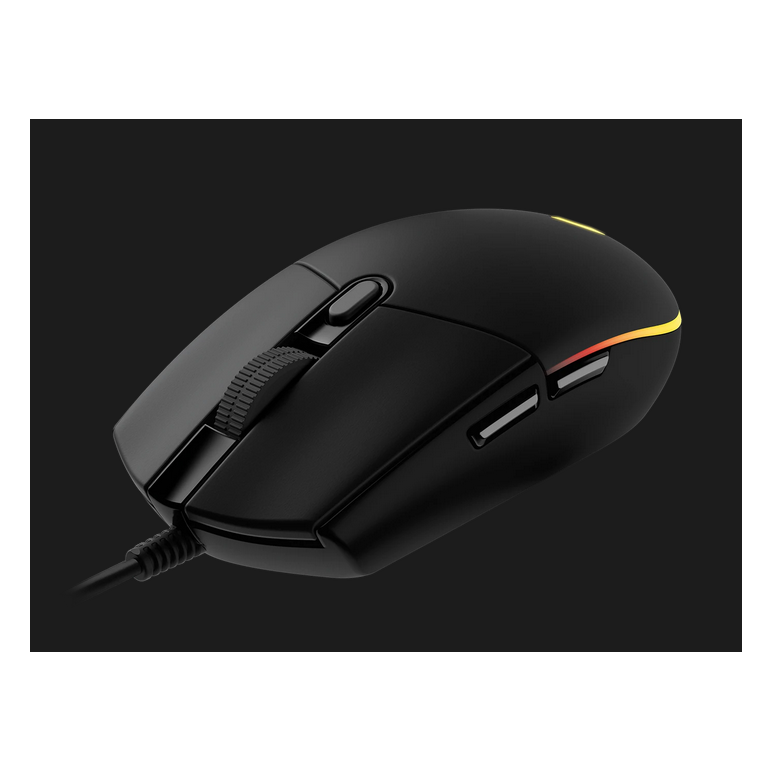 Logitech mouse cu fir g102 rgb, 6 butoane, 8000 dpi, senzor optic, usb, negru,  Mouse | electropc.ro