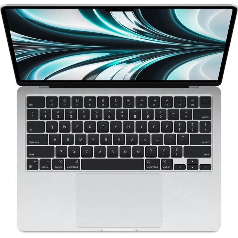Macbook air 13.6" retina/ apple m2 (cpu 8-core, gpu 8-core, neural engine 16-core)/16gb/256gb - silver - int kb,  Laptopuri | electropc.ro