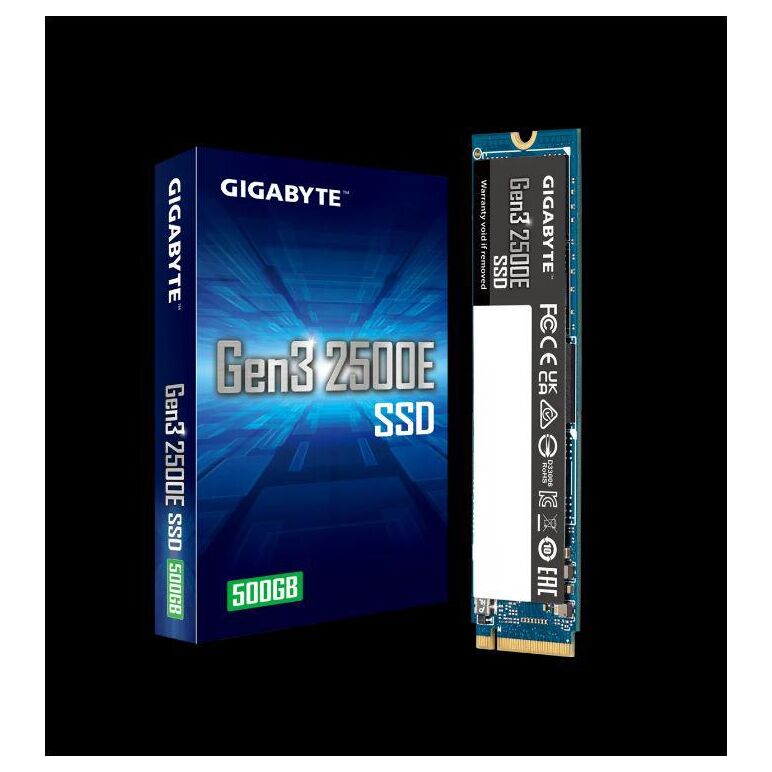 Ssd gigabyte gen3 500gb, m.2, pcie 3.0x4, nvme1.3, viteza citire: 2300 mb/s, viteza scriere: 1500 mb/s.,  SSD-uri Interne | electropc.ro
