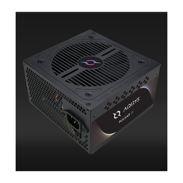 Sursa aqirys pulsar si 650w 80 plus white, atx12v 2.52, pfc activ, ventilator 120mm, 6 niveluri de protectie, cabluri plate fixe 2xpcie,  Surse PC | electropc.ro