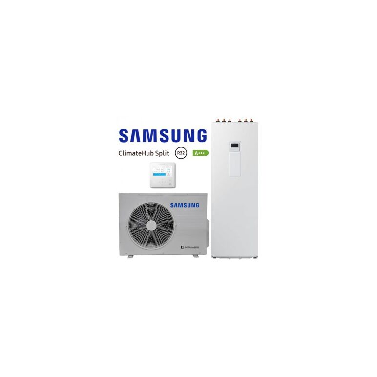 Pompa de caldura Samsung R32 complet echipata ClimateHub (cu boiler incorporat) split monofazata,  Split cu boiler integrat | electropc.ro