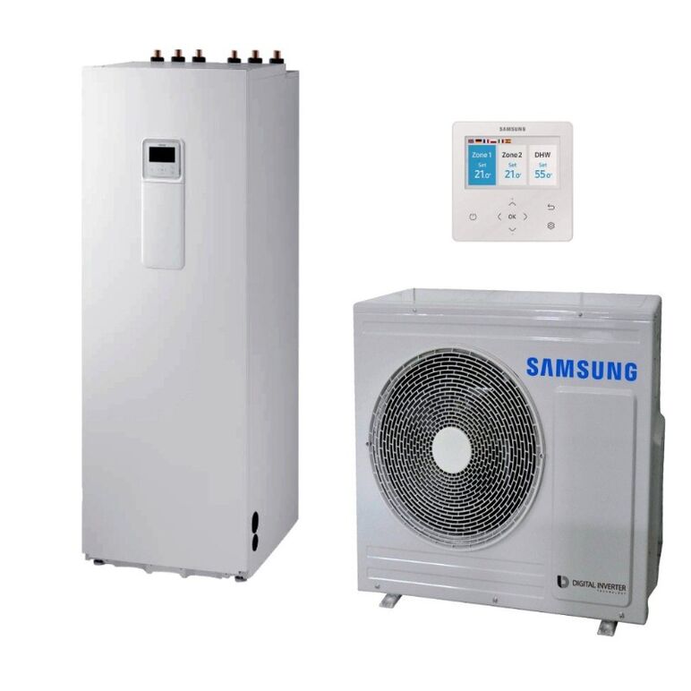 Pompa de caldura Samsung R32 complet echipata ClimateHub (cu boiler incorporat) split trifazata,  Split cu boiler integrat | electropc.ro