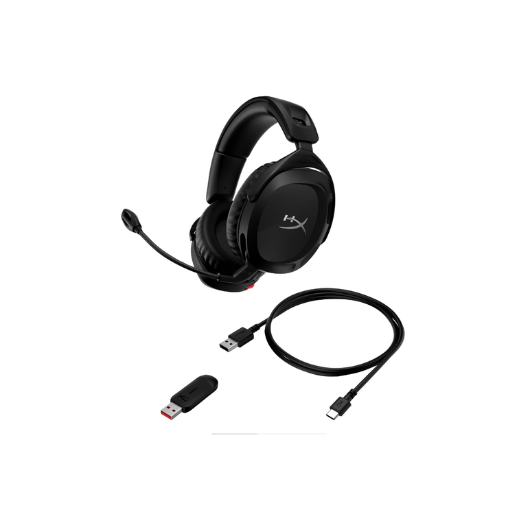 Casti cu microfon hp gaming, hyperx cloud stinger 2, full size, 15-25000hz, 60 ohm, wireless, culoare neagra, jack 3.5 mm,  Casti audio | electropc.ro