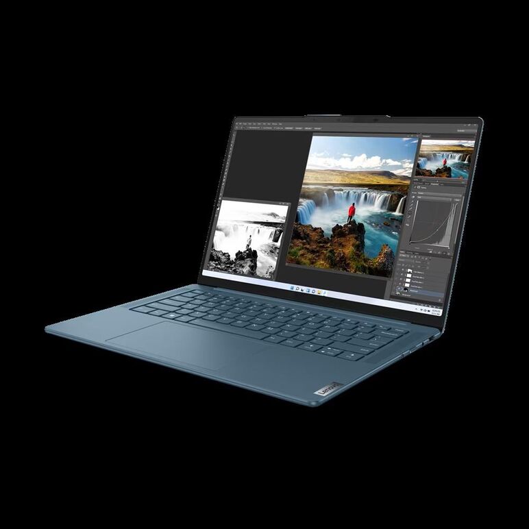 Laptop lenovo yoga pro 7 14arp8, 14.5" 2.5k (2560x1600) ips 350nits anti-glare, 100% srgb, 90hz, eyesafe®, dolby® vision™, amd ryzen™ 7 7735hs (8c / 16t, 3.2 / 4.75ghz, 4mb l2 / 16mb l3), video integrated amd radeon™ 680m graphics, ram 16gb soldered lpddr,  Laptopuri | electropc.ro