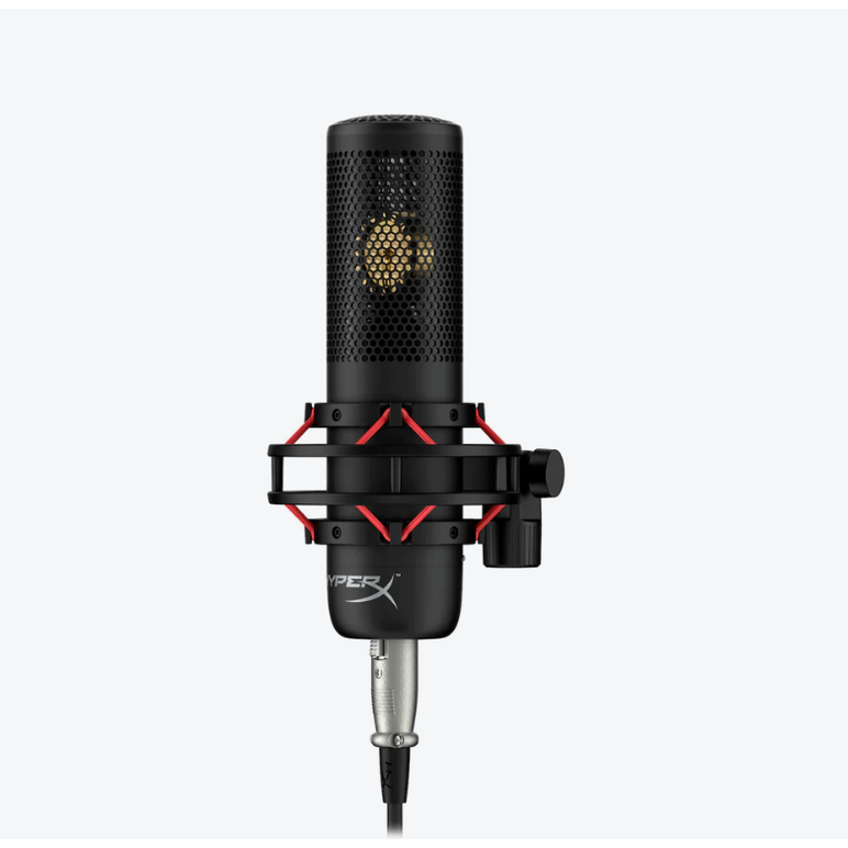 Microfon hp hyperx procast, cardioid, usb, negru,  Microfoane | electropc.ro