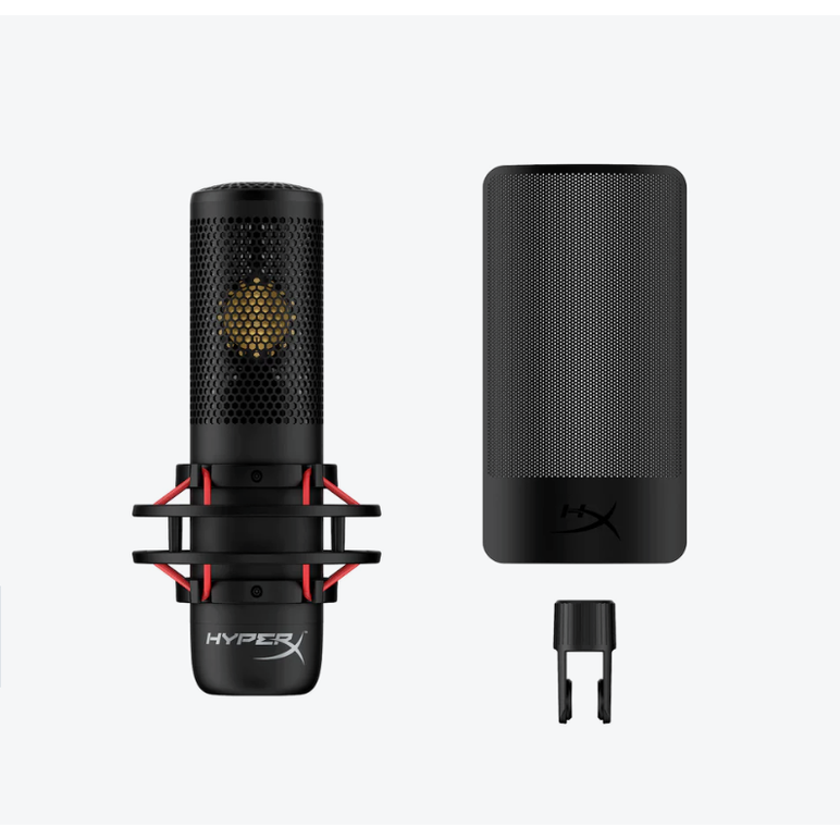 Microfon hp hyperx procast, cardioid, usb, negru,  Microfoane | electropc.ro