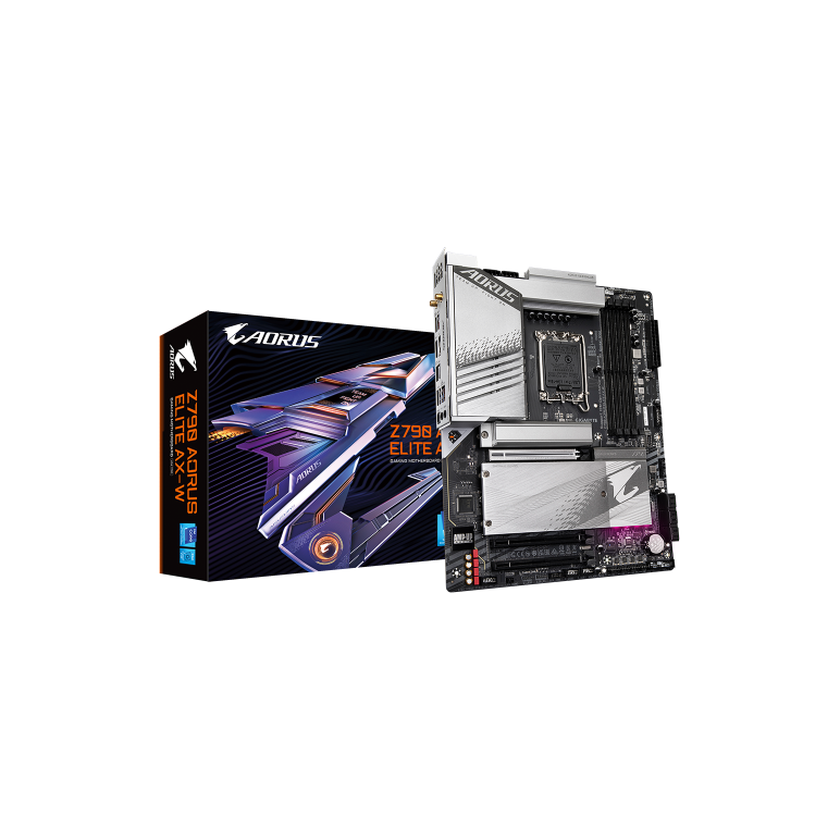 Placa de baza gigabyte z790 aorus elite ax-w, lga1700, 4x ddr5,1x hdmi, 1x displayport, wi-fi 6e, 3x pcie x16, 4xm.2, 6xsata 6gbps, atx,  Placi de baza | electropc.ro
