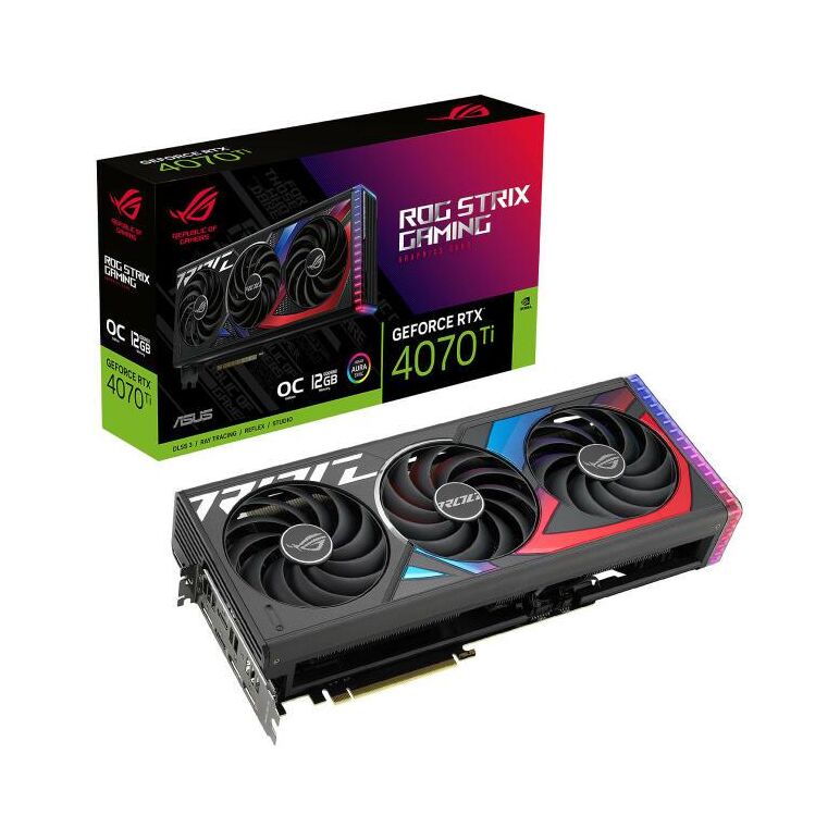 Placa video asus rog strix rtx 4070ti oc 12g,  Placi video | electropc.ro