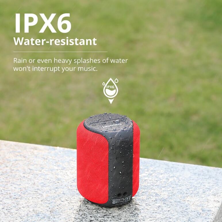 T6 mini bluetooth speaker (red),  Sisteme audio | electropc.ro