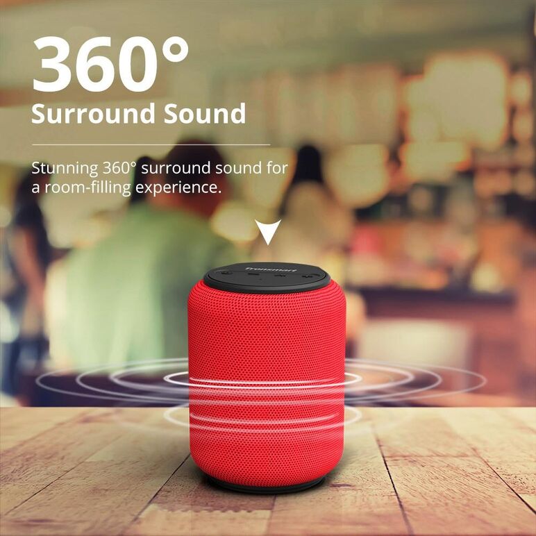 T6 mini bluetooth speaker (red),  Sisteme audio | electropc.ro