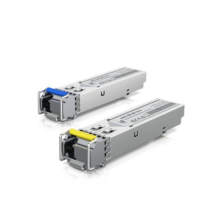 Ubiquiti 11gbps single-mode optical module transceiver, 1.25 gbps, simplex, pachet 2 unitati.,  Switch-uri | electropc.ro