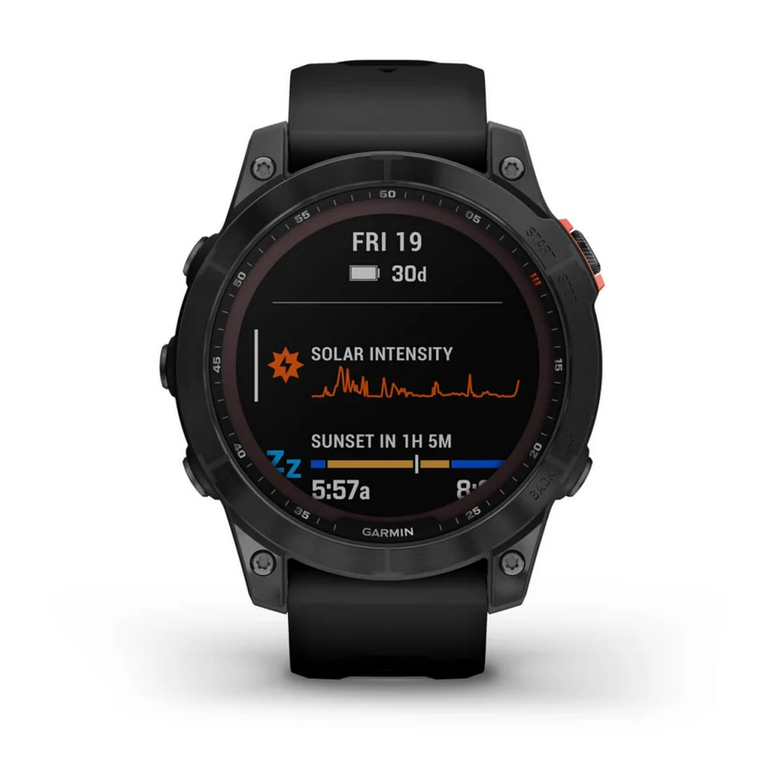 Ceas  garmin fenix 7 solar, functii ceas, sincronizare ora gps, ceas destaptator, temporizator, cronometru, monitorizarea sanatatii, puls masurat la incheietura mainii, saturatie de oxigen in sange, contorizare somn, senzori gps, glonass, galileo, altimet,  SmartWatch-uri | electropc.ro