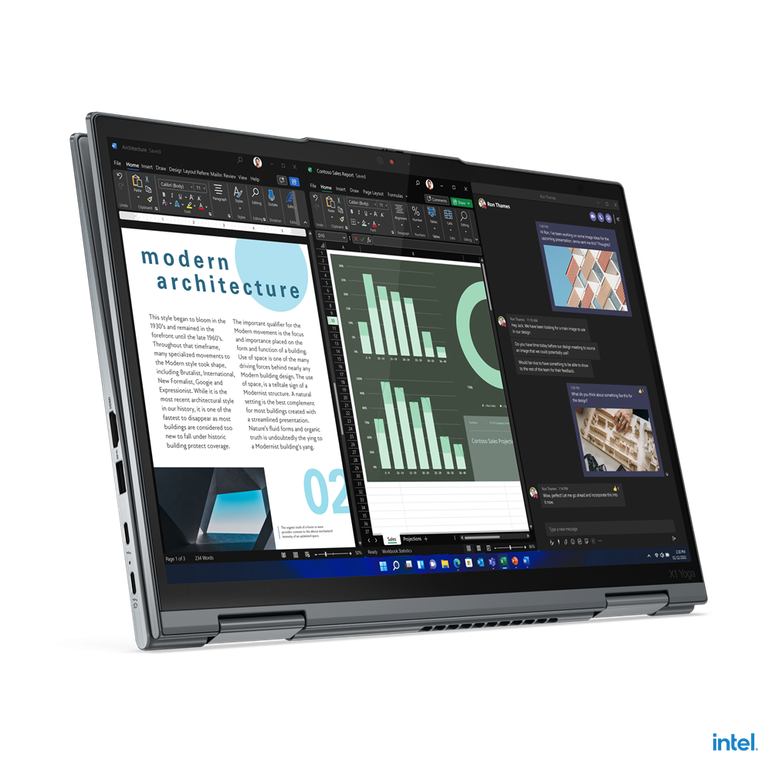 Laptop lenovo thinkpad x1 yoga gen 7, 14" wuxga (1920x1200) low power ips 400nits anti-glare, touch, intel core i7-1260p, 12c (4p + 8e) / 16t, p-core 2.1 / 4.7ghz, e-core 1.5 / 3.4ghz, 18mb, video integrated intel iris xe graphics, ram 16gb soldered lpddr,  Laptopuri | electropc.ro