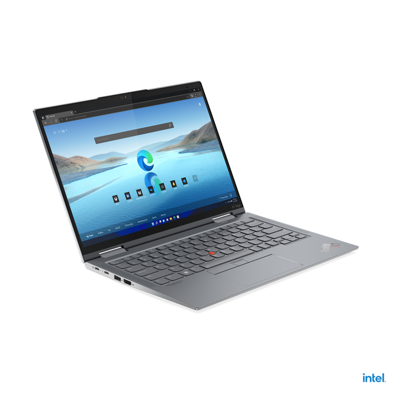 Laptop lenovo thinkpad x1 yoga gen 7, 14" wuxga (1920x1200) low power ips 400nits anti-glare, touch, intel core i7-1260p, 12c (4p + 8e) / 16t, p-core 2.1 / 4.7ghz, e-core 1.5 / 3.4ghz, 18mb, video integrated intel iris xe graphics, ram 16gb soldered lpddr,  Laptopuri | electropc.ro