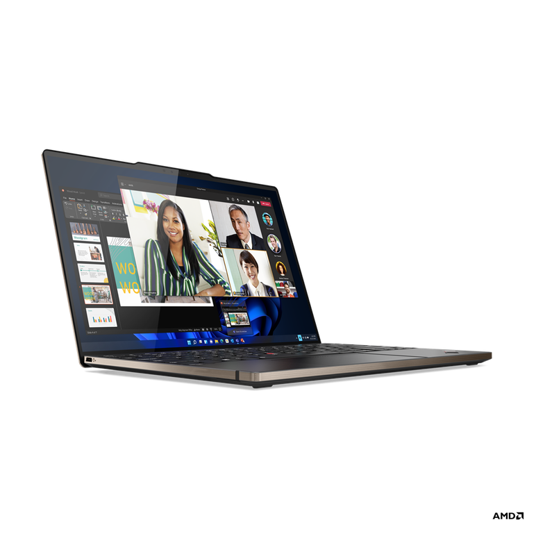 Laptop lenovo thinkpad z13 gen 1, 13.3" wuxga (1920x1200) low power ips 400nits anti-glare, amd ryzen 5 pro 6650u (6c / 12t, 2.9 / 4.5ghz, 3mb l2 / 16mb l3), video integrated amd radeon 660m graphics, ram 16gb soldered lpddr5-6400, ssd 512gb ssd m.2 2242 ,  Laptopuri | electropc.ro