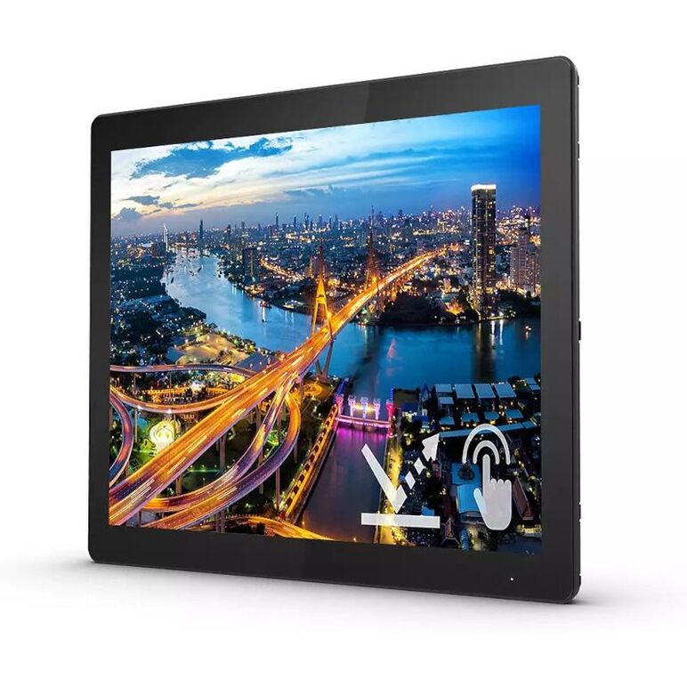 Monitor wled philips 152b1tfl touchscreen, 15 inch, tn, 4ms, 75hz, negru,  Monitoare LED | electropc.ro