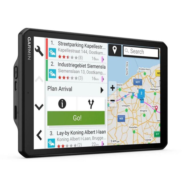 Sistem de navigatie camioane garmin gps dezl lgv 810 ecran 8", rezolutie afisaj 1280x800 pixeli, autonomie 2 ore, baterie litiu-ion reincarcabila, suporta card microsd, 32gb stocare interna,  Navigatii GPS | electropc.ro