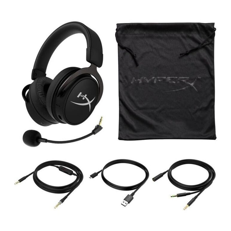 Casti gaming hp hyperx cloud mix, gun metal, bluetooth,  Casti audio | electropc.ro