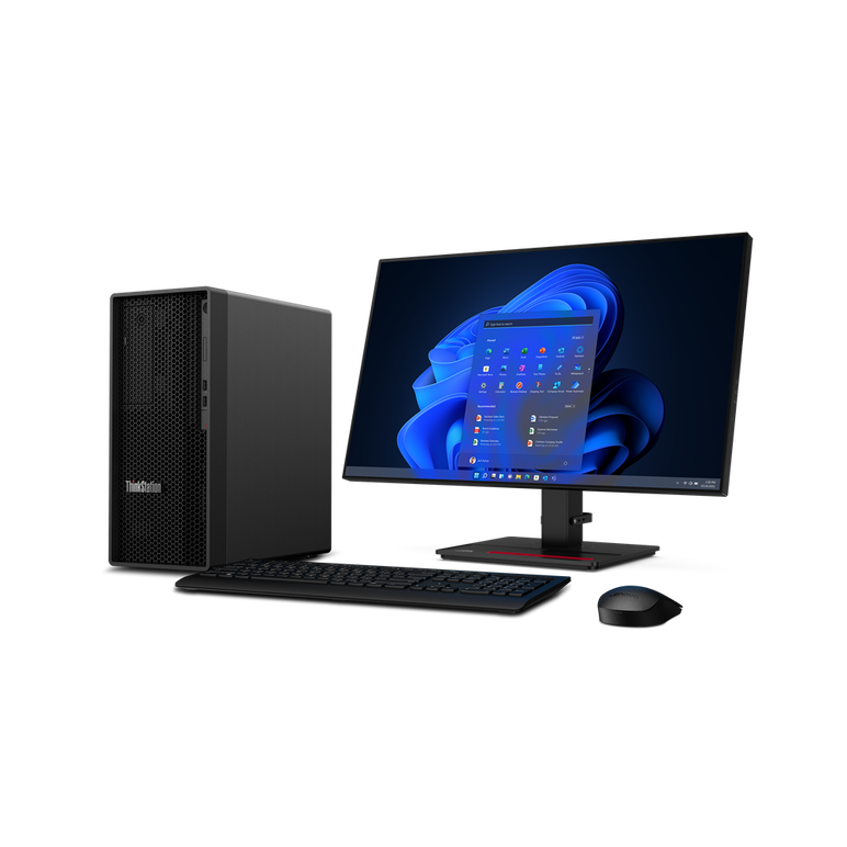 Desktop lenovo thinkstation p360 tower, intel core i7-12700k, ram, 2x 16gb, 512gb ssd video: intel uhd graphics 770, nvidia rtx a4000 16gb, 3yo w11p,  Desktop PC | electropc.ro
