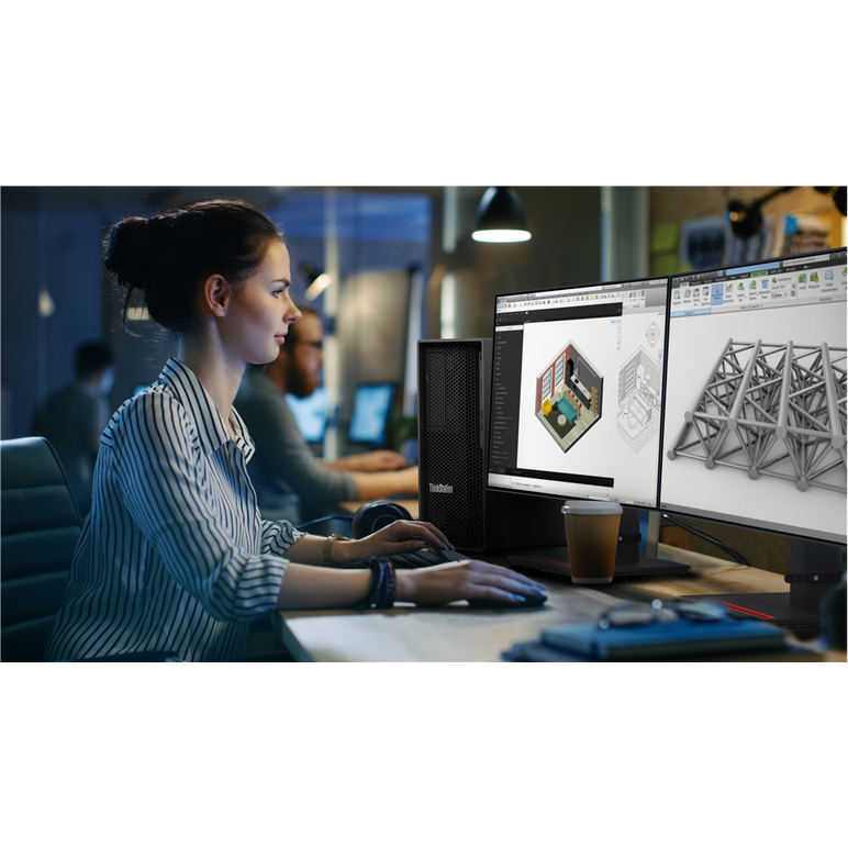 Desktop lenovo thinkstation p360 tower, intel core i7-12700k, ram, 2x 16gb, 512gb ssd video: intel uhd graphics 770, nvidia rtx a4000 16gb, 3yo w11p,  Desktop PC | electropc.ro