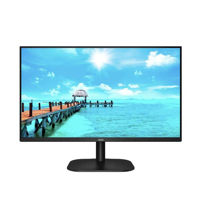 Monitor aoc 27b2h/eu 27 inch, panel type: ips, backlight: wled, resolution: 1920x1080, aspect ratio: 16:9,  refresh rate:75hz, response time gtg: 4 ms, brightness: 250 cd/m², contrast (static): 1000:1, contrast (dynamic): 20m:1, viewing angle: 178/178, co,  Monitoare LED | electropc.ro