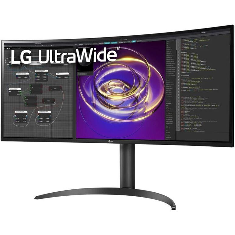 Monitor led lg 34wp85c-b, 34inch, qhd ips, 5ms, 60hz, negru,  Monitoare LED | electropc.ro