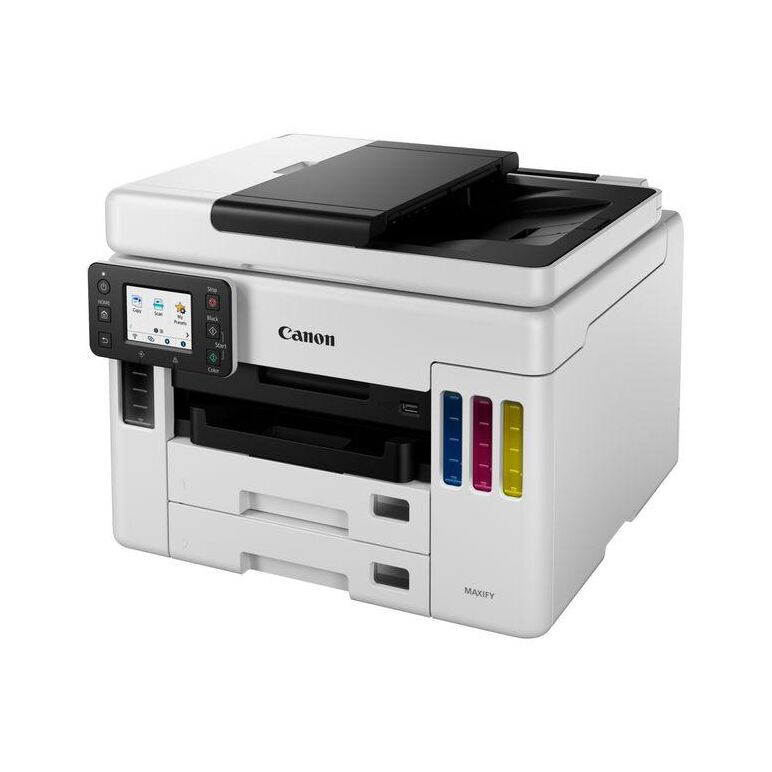 Multifunctional inkjet color ciss canon maxify gx7040, ( print, copy,scan, fax, cloud), dimensiune a4 , duplex printare, adf, viteza 24 ppm alb-negru, 15.5 ppm color, rezolutie 600x1200 dpi, alimentare hartie 250+250+100 coli, scannet cis, rezolutie scana,  Multifunctionale Inkjet | electropc.ro