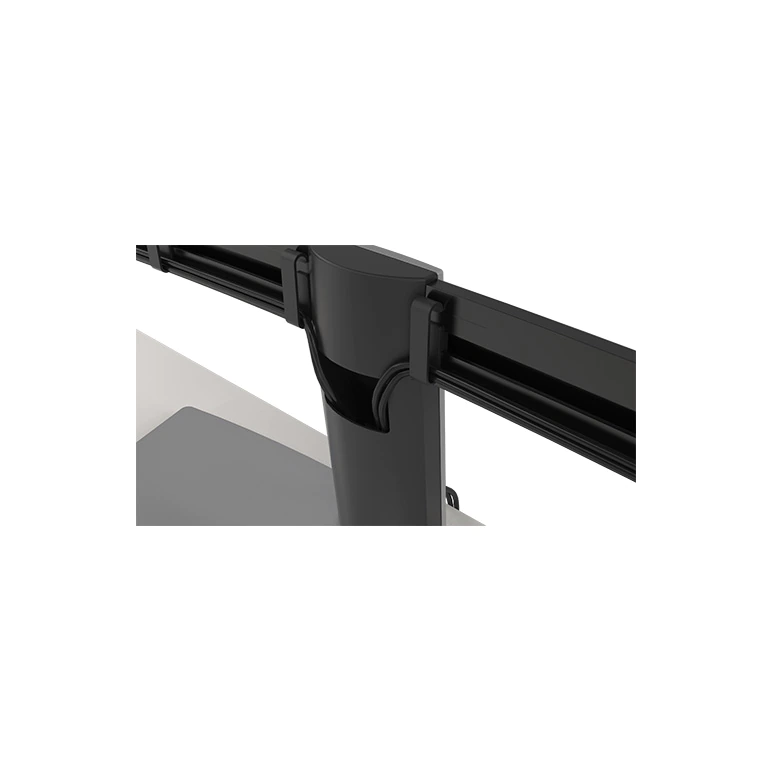 Suport monitor de birou dual, dell 482-bbcy, 19" - 27", vesa 100x100, suporta pana la 6kg, negru,  TV & Electronice & Gaming | electropc.ro