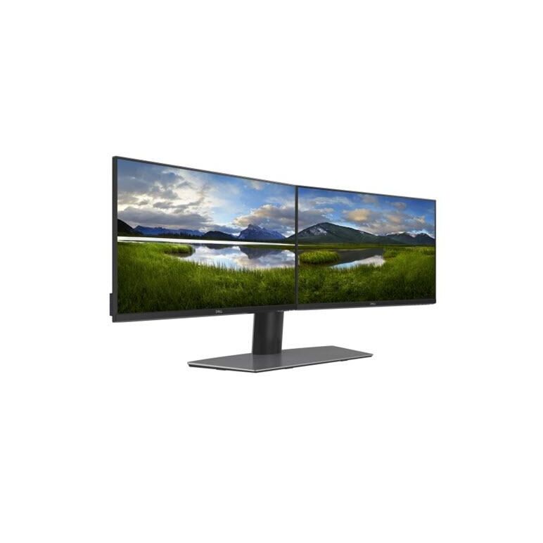 Suport monitor de birou dual, dell 482-bbcy, 19" - 27", vesa 100x100, suporta pana la 6kg, negru,  TV & Electronice & Gaming | electropc.ro