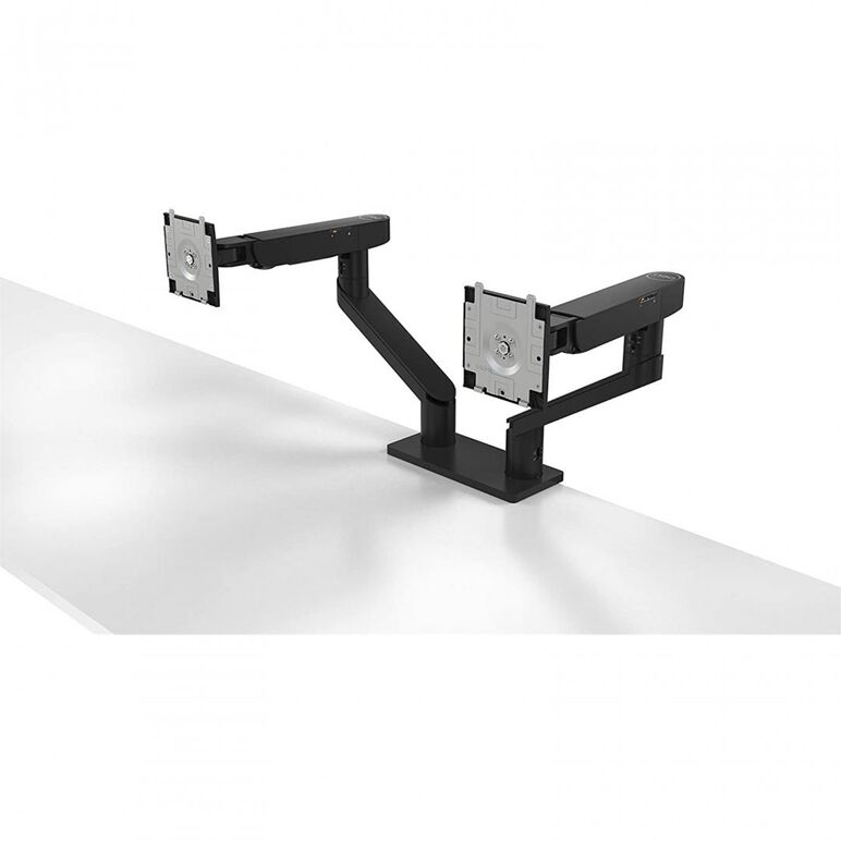 Suport monitor de birou dual, dell 482-bbdl, 19" - 38", vesa 100x100, suporta pana la 10kg, negru,  TV & Electronice & Gaming | electropc.ro