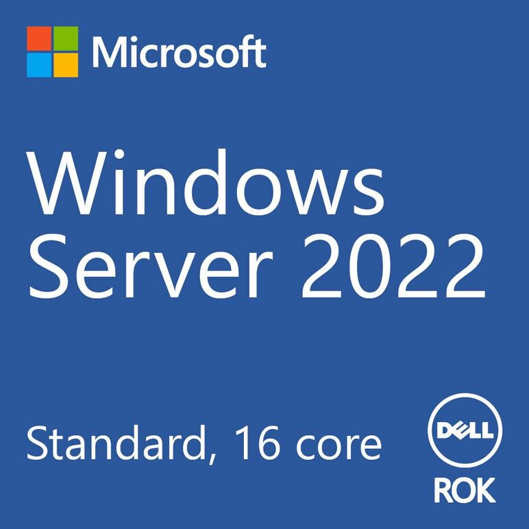 Dell windows server 2022,standard, rok,16core,  Server software | electropc.ro