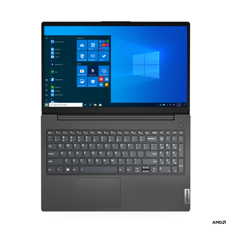 Laptop lenovo 15.6'' v15 g2 alc, fhd, procesor amd ryzen™ 7 5700u (8m cache, up to 4.3 ghz), 8gb ddr4, 512gb ssd, radeon, no os, black,  Laptopuri | electropc.ro