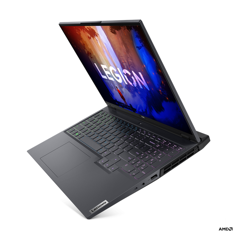 Laptop lenovo gaming legion 5 pro 16arh7h, 16" wqxga (2560x1600) ips 500nits anti-glare, 100% srgb, 165hz, displayhdr 400, dolby vision, freesync, g-sync, low blue light, high gaming performance, amd ryzen 7 6800h (8c / 16t, 3.2 / 4.7ghz, 4mb l2 / 16mb l3,  Laptopuri | electropc.ro