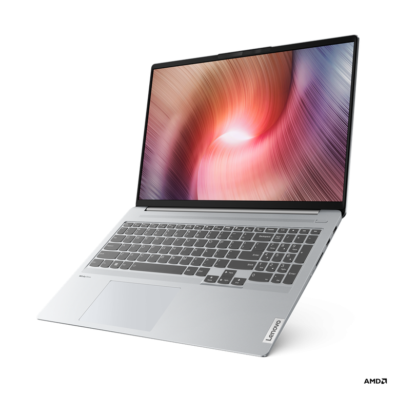 Laptop lenovo ideapad 5 pro 16arh7, 16" wqxga, ips, 120 hz, amd ryzen 7 6800hs creator edition (8c / 16t, 3.2 / 4.7ghz, 4mb l2 / 16mb l3), 16gb, 512 gb, amd radeon 680m graphics, free dos, cloud grey, 2-year, depot,  Laptopuri | electropc.ro