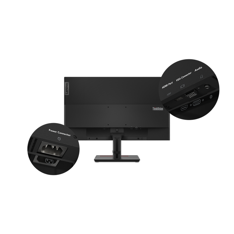 Monitor led lenovo thinkvision s27e-20,27inch, ips fhd, 4ms, 60hz, negru,  Monitoare LED | electropc.ro
