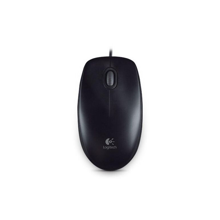 Mouse logitech b100, usb, black, 910-003357,  Mouse | electropc.ro