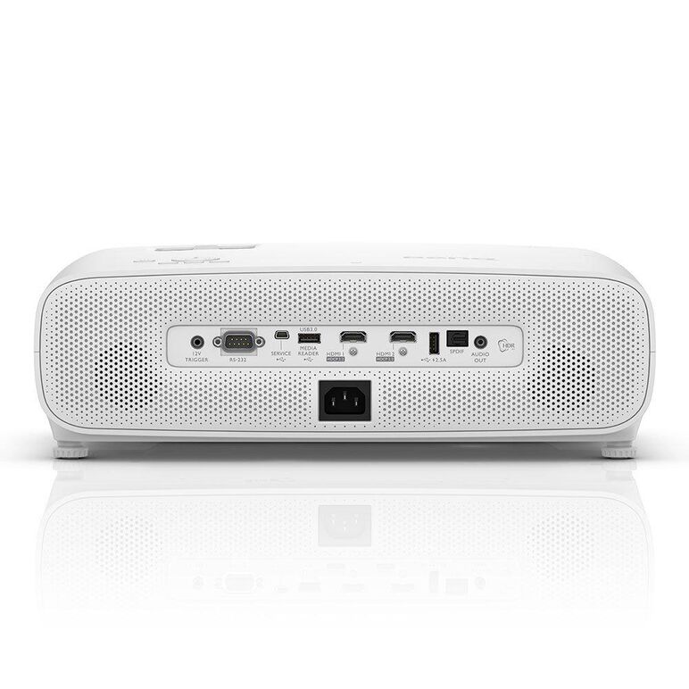 Proiector benq tk850, 4k uhd 3840*2160, 3000 lumeni, 30.000:1, lampa 4.000 ore/ 15.000 ore ecomode, zoom 1.3x, dimensiune ma xima imagine 300", hdr / hlg, boxe 2* 5w, 2* hdmi, 2* usb type a, usb tip mini b, rs232, dc 12v, 2* ir, security bar / kensington,  Videoproiectoare | electropc.ro