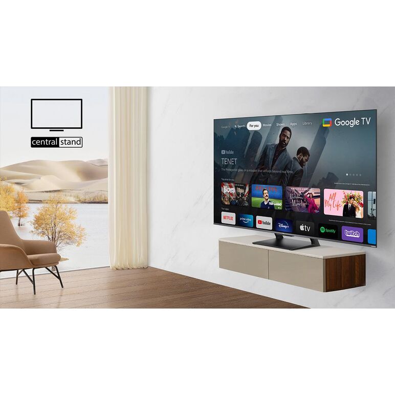 Televizor tcl qled 65c845, 164 cm (65"), smart google tv, 4k, 144hz,  Televizoare | electropc.ro