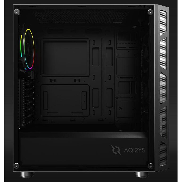 Carcasa aqirys antares midi tower black  rgb,  Carcase | electropc.ro