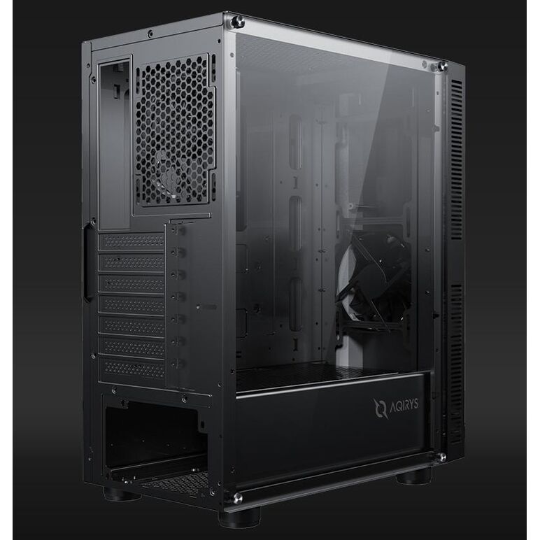 Carcasa aqirys electra midi tower black  rgb,  Carcase | electropc.ro